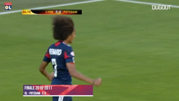 Olympique Lyonnais Women's first European title